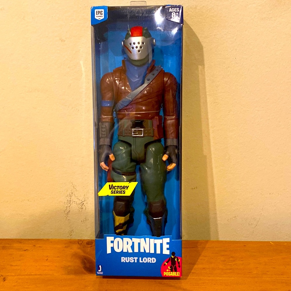 Fortnite Rust Lord 12" 2019 Victory Series Posable Action Figure New in Box
